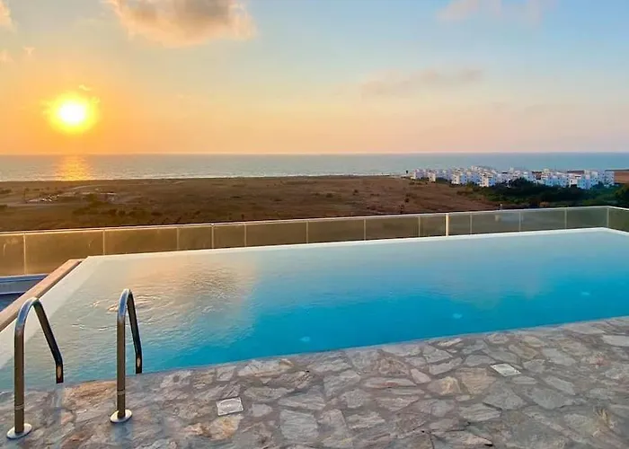 Sea & Mountain Panorama View, North Cyprus