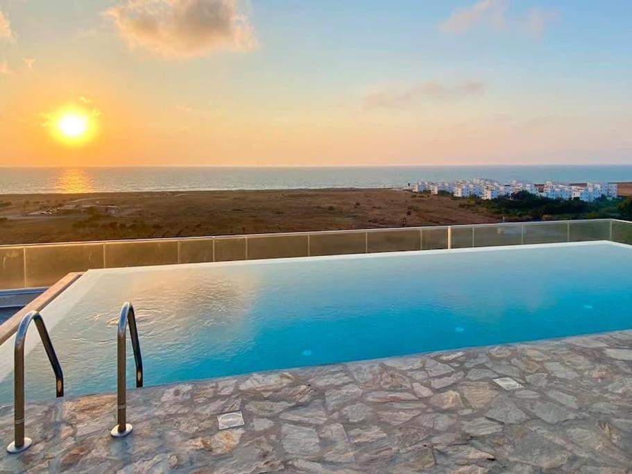 Sea & Mountain Panorama View, North Cyprus *